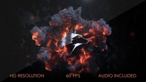 Videohive Cinematic Explosion Intro Video Displays template preview