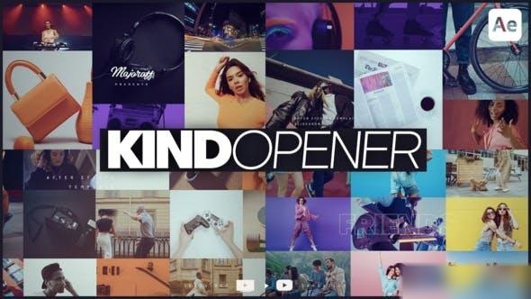 Videohive Kind Opener Openers template preview