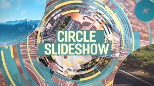 Videohive Circle Slideshow 22528046 Video Displays template preview