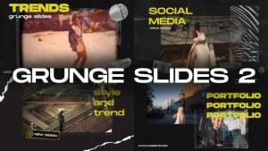 Grunge Slides 2 Openers template preview
