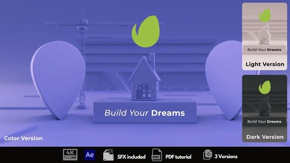 Videohive Real Estate Intro Logo Stings template preview