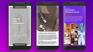 Videohive Informative Instagram Stories Openers template preview