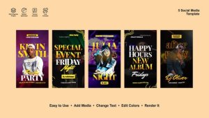 Videohive Event Instagram Stories Product Promo template preview