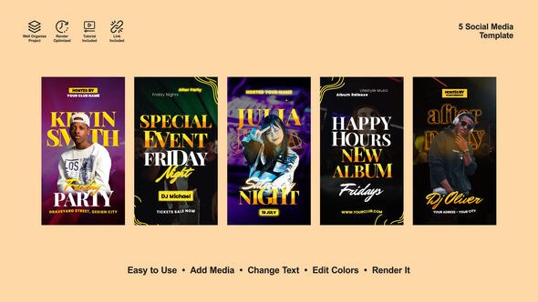 Videohive Event Instagram Stories Product Promo template preview