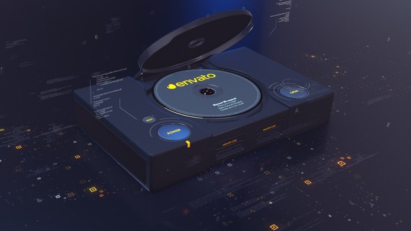Videohive Gaming Console Logo Reveal 22445337 Product Promo template preview