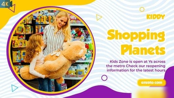 Videohive Kids Zone Slideshow Openers template preview