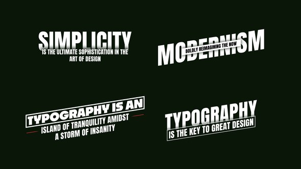 Videohive Animated Titles 54381108 Titles template preview