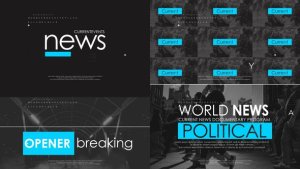 Videohive Dynamic News Intro 51993282 Broadcast-packages template preview