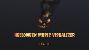 Videohive Halloween Music Visualizer Elements template preview