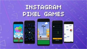 Videohive Instagram Stories | Pixel Games Broadcast-packages template preview