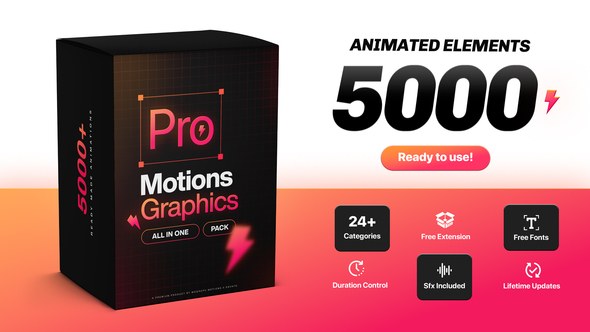 Videohive Pro Motion Graphics Pack Video Displays template preview