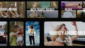 Videohive Multi Screen Travel Promo Video Displays template preview