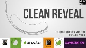 Videohive Clean Logo Reveal 31387815 Logo Stings template preview