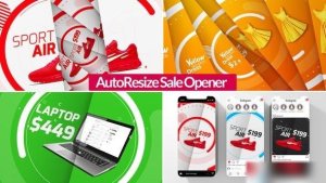 Videohive Sale Opener Openers template preview