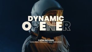Videohive Dynamic Opener 43396320 Openers template preview