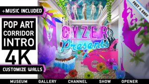 Videohive Pop Art Dream Gallery Intro Titles template preview