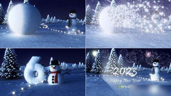 Videohive Happy New Year 42254112 Openers template preview