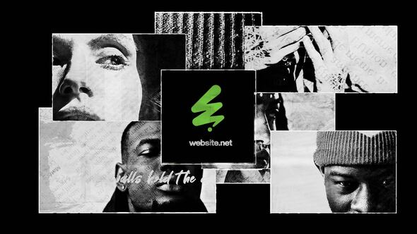 Videohive Short Grunge Intro Logo Openers template preview