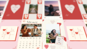 Videohive Valentine's Day Stories 50730841 Video Displays template preview