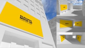 Videohive Outdoor Mockups III Video Displays template preview
