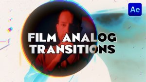 Videohive Film Analog Transitions Elements template preview