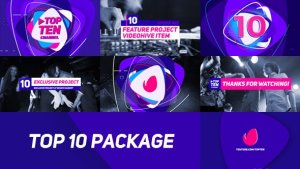 Top 10 Video Displays template preview
