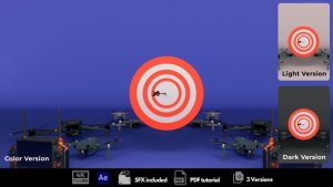 Videohive Drone Professional Logo Stings template preview