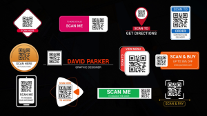 Videohive QR Code Titles 51816983 Titles template preview