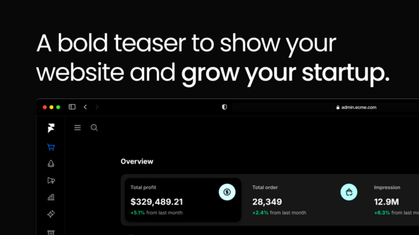Videohive Website Promo Teaser 60910959 Product Promo template preview