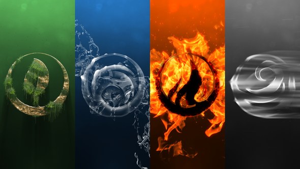 Videohive Elements Titles template preview