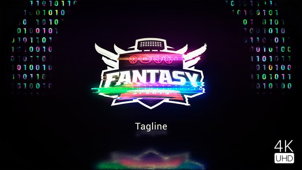 Videohive Digital Glitch Logo Reveal Logo Stings template preview