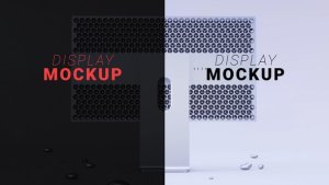 Videohive Display Mockup White And Black Product Promo template preview