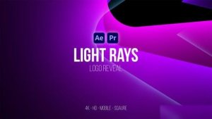 Videohive Light Rays Logo Reveal 37259691 Logo Stings template preview