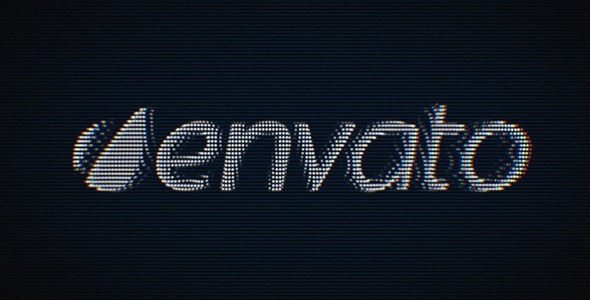 Videohive Glitchy Logo Reveal Logo Stings template preview