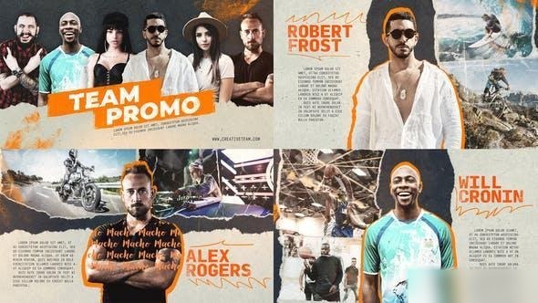 Videohive Team Promo Openers template preview