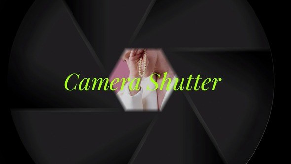 Videohive Camera Shutter Elements template preview