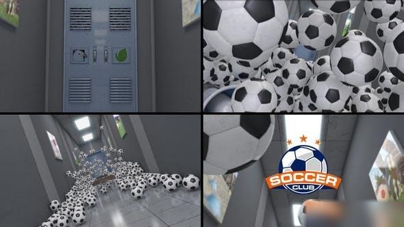 Videohive Soccer Logo Reveal 5 Logo Stings template preview