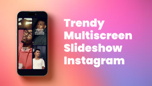 Videohive Multiscreen Instagram Slideshow 54346670 Openers template preview