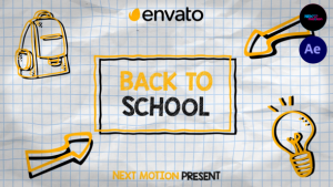 Videohive Back To School Promo 39176791 Product Promo template preview