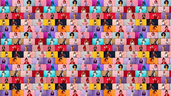 Videohive Mosaic Opener 49821790 Broadcast-packages template preview