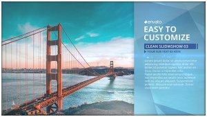 Clean Slideshow Video Displays template preview