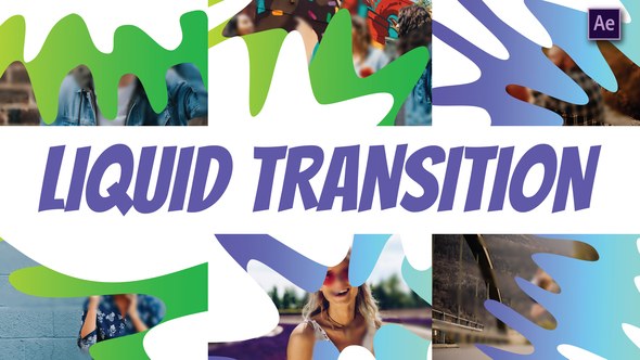 Videohive Liquid Transition | After Effects Elements template preview