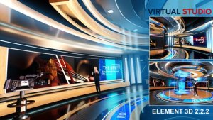 Videohive Virtual Studio 05 Broadcast-packages template preview