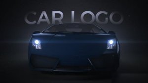 Videohive Sport Car Logo Reveal Logo Stings template preview