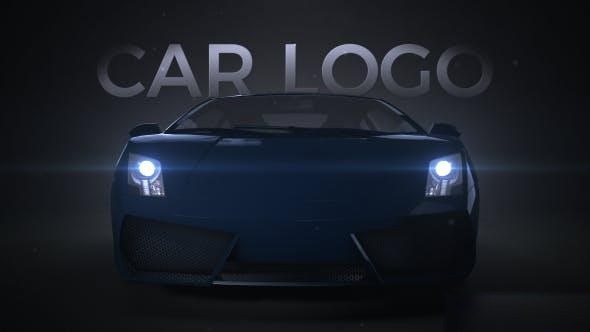 Videohive Sport Car Logo Reveal Logo Stings template preview