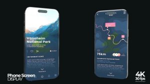 Videohive Dynamic Phone Screen Display Mockup Product Promo template preview