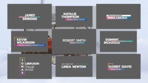 Videohive Gradient Lower Thirds | After Effects 47174464 Elements template preview