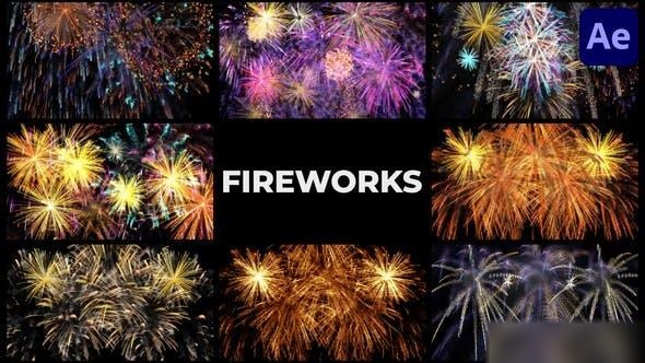 Videohive Fireworks for After Effects Openers template preview
