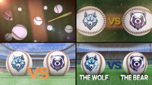 Videohive Baseball VS Logo Stings template preview