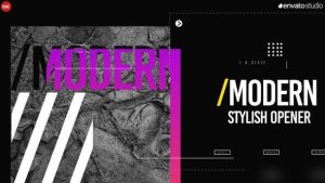 Videohive Modern Stylish Opener Openers template preview